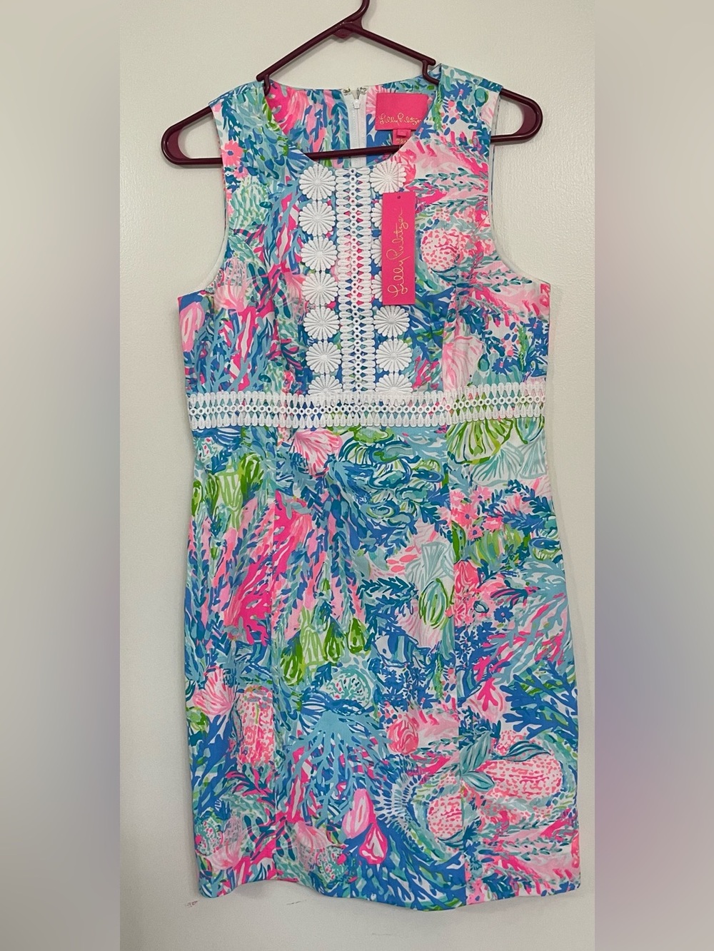 Lilly Pulitzer NWT Size 6 Railee Shift dress Multi Fished My Wish